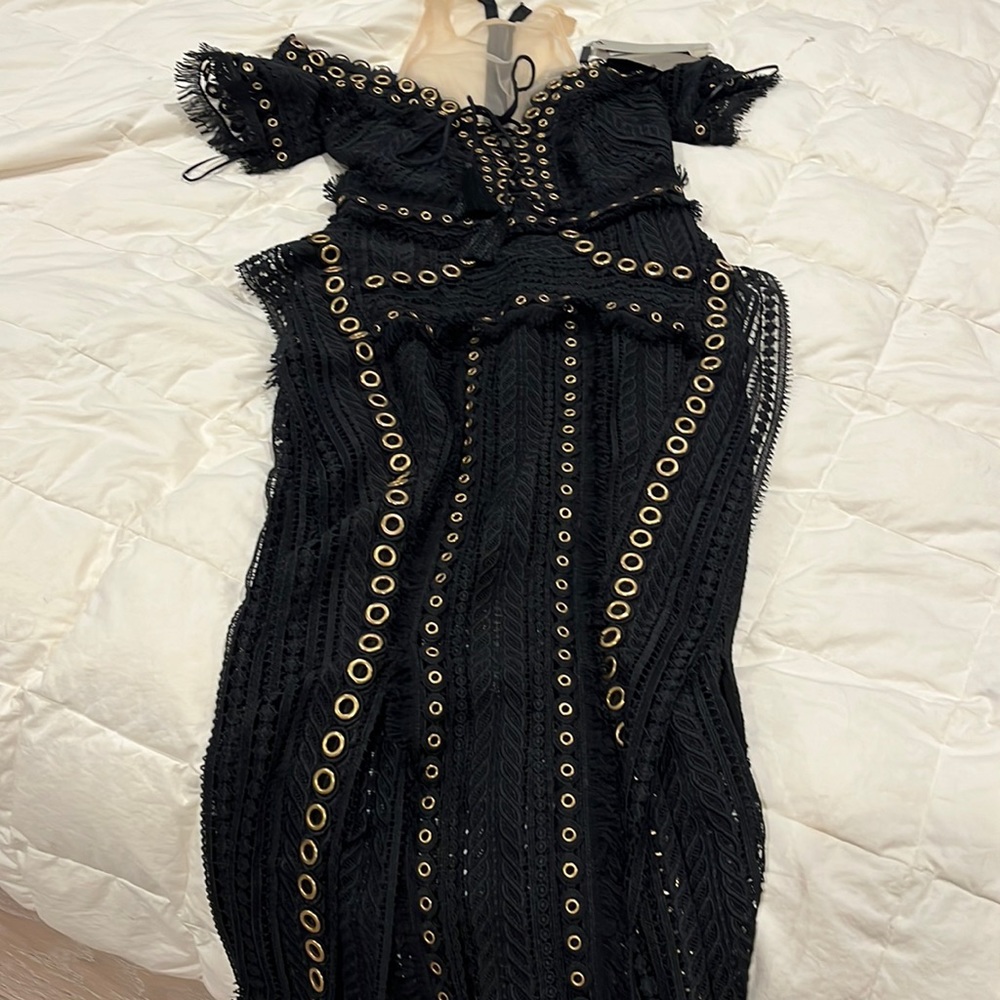 Thurley black magic dress